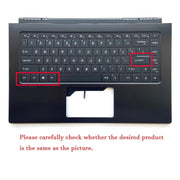 DURAFORCE New For MSI Modern 15 MS-1551 15.6in Upper Case Palmrest Backlit Keyboard Cover