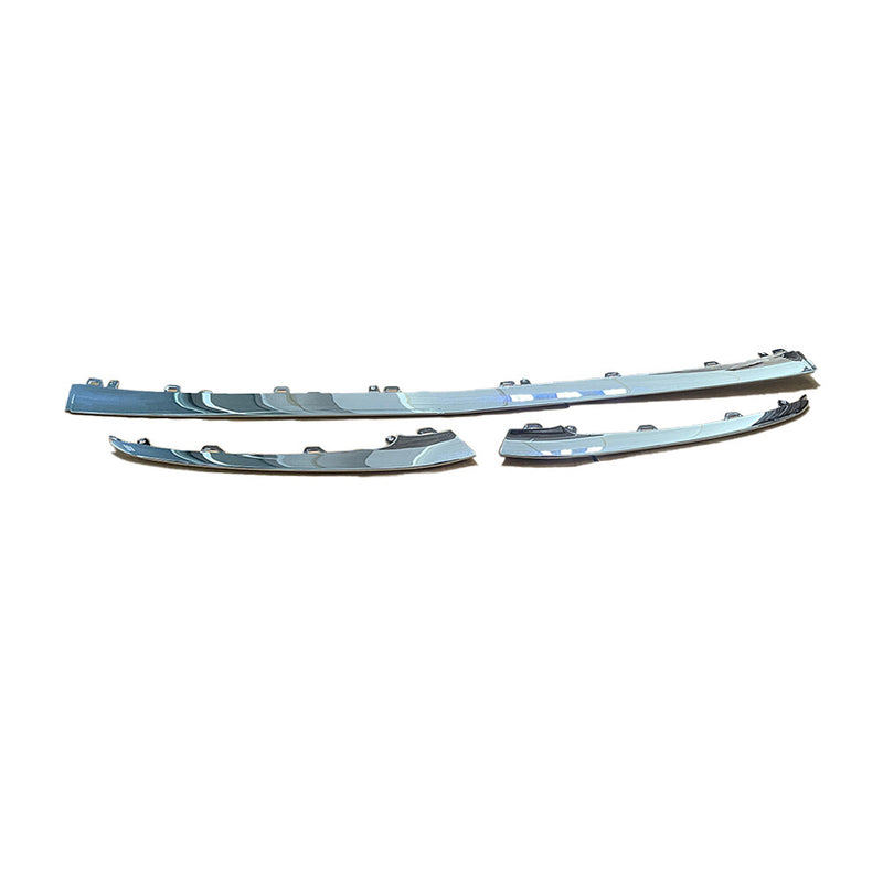 DURAFORCE NEW Front Bumper Center LH+RH Molding Trims For 2018-20 Mercedes W222 S450/560