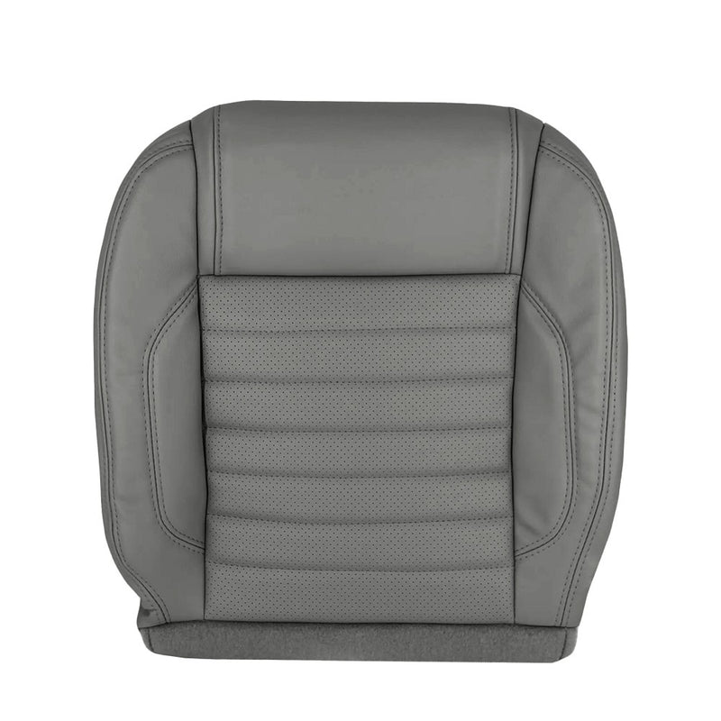 DURAFORCE For 2010 2011 2012 - 2014 Ford Mustang GT Driver Bottom Leather Seat Cover