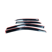 DURAFORCE Window Visor Sun Rain Deflector Guard For 2003-2007 Honda Accord 4-Door Sedan