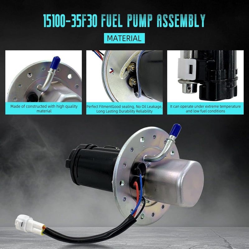 DURAFORCE Fuel Pump Assembly For 2003 2004 Suzuki GSXR1000 SV650 SV1000