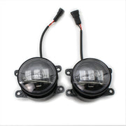 DURAFORCE White/Yellow Dual Color 9W LED Fog Lights Lamps for Honda for Nissan for Subaru