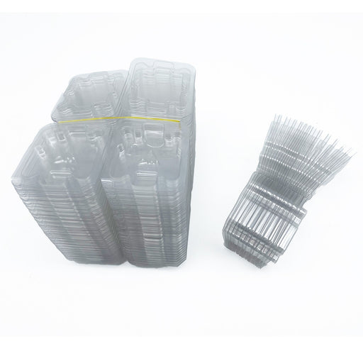 DURAFORCE New 100 PCS Clamshell Tray Case For Intel 478 775 1150 1155 1156 CPU