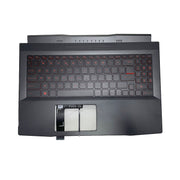 DURAFORCE For MSI Katana GF66 MS-1581 MS-1582 Upper Case Palmrest Red Backlit Keyboard New