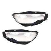 DURAFORCE Left&Right Clear Headlight Headlamp Lens Covers For Audi A6 C7 2011-2015