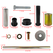 DURAFORCE A-Arm Bushing Shafts Kit Rear Left & Right For Polaris Sportsman 400 450 600 700