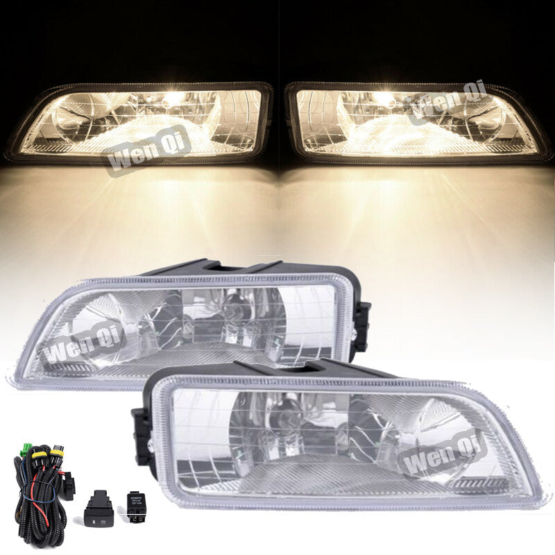 DURAFORCE For 2004 2005 2006 2007 2008 Acura TL 4DR Front Bumper Fog Lights Lamp w/wiring