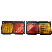 DURAFORCE 2Pcs Tail Light For Nissan UD Truck Tail Lamp 1995-2013 LH +RH Waterproof 24V