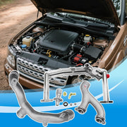 DURAFORCE Metal Coolant Water Pipe System Kit LR075991 LR092992 For Land Rover Range Rover