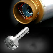 DURAFORCE Pipe Baffle Muffler Insert Baffle Can 60mm Universal Motor Motorcycles Exhaust