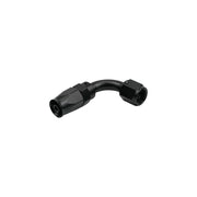 DURAFORCE 90 Degree 8AN Hose End Fitting for CPE Braided Fuel Oil Line Seal Aluminum Black