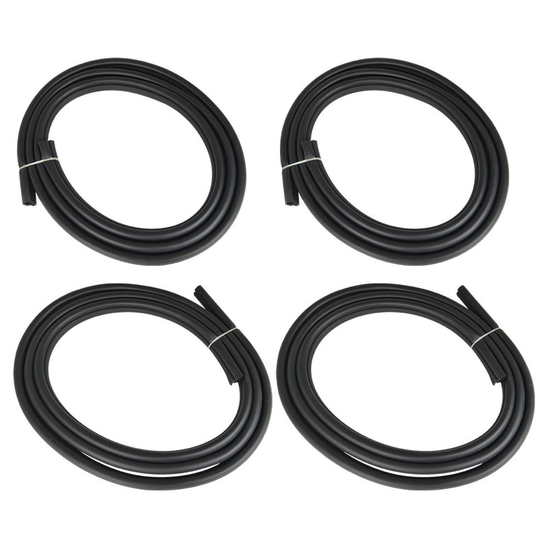 4pcs Left Right Front Rear Door Weatherstrip Seal 2000 2002 for Toyota 4Runner