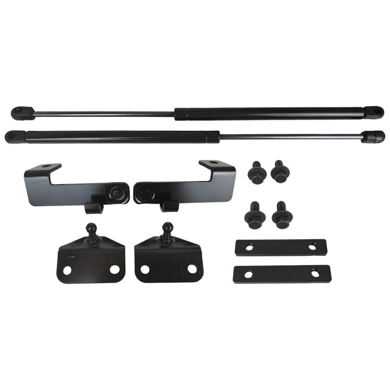 DURAFORCE For 2018+ Jeep Wrangler JL Hood Quick LIFT PLUS STRUTS LIFTER