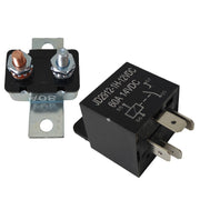 DURAFORCE Adjustable 12V Electric Radiator Fan Thermostat 3-Pin Control Relay Wire Kit New