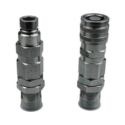 DURAFORCE Hydraulic Quick-Connect Coupler For John Deere 332 326D 280 332D 325 333D 270