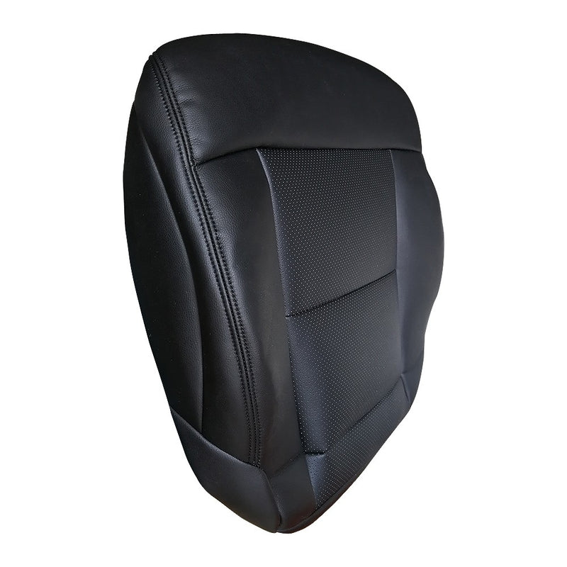 DURAFORCE Driver Side Bottom Seat Cover For 2010-2014 Mercedes Benz E350 E550 Sedan Black