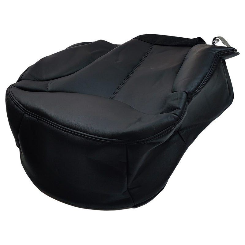 DURAFORCE For 1999-02 GMC Sierra 1500 2500 Driver Side Bottom Leather Cover Black