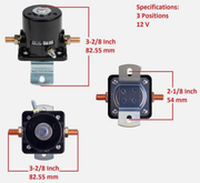 DURAFORCE 8N11450-12V 3 Post 12 Volt Starter Solenoid For Ford Tractor 2N 8N 9N Tractors