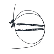DURAFORCE Crew Cab Sunroof Glass Cables+Track Assembly Repair Kit for Ford 2015-2020 F150
