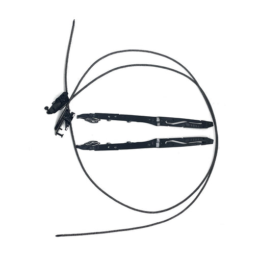 DURAFORCE Crew Cab Sunroof Glass Cables+Track Assembly Repair Kit for Ford 2015-2020 F150