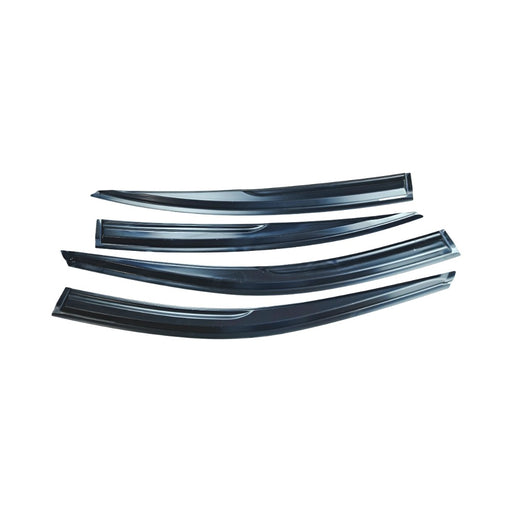 DURAFORCE For 2010-2014 13 Subaru Legacy Window Visor Rain Guard Vent Deflector Tape on