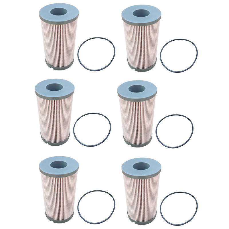 DURAFORCE New 6Pack K37-1029 Fuel Filter FS20172 K37-1012 K37-1011 For Peterbilt Kenworth