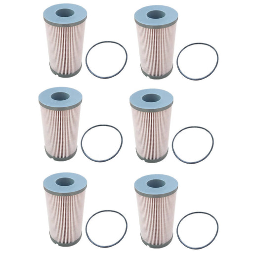 DURAFORCE New 6Pack K37-1029 Fuel Filter FS20172 K37-1012 K37-1011 For Peterbilt Kenworth