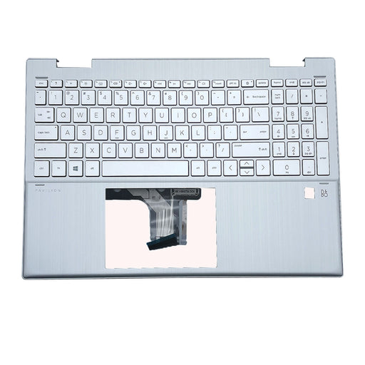 DURAFORCE New For HP Pavilion x360 15-ER0051NR 15-ER0056CL 15-ER151NR Palmrest w/FPR Hole