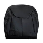 DURAFORCE Passenger Bottom Leather Seat Cover Black For 2011-2017 Jeep Wrangler Rubicon