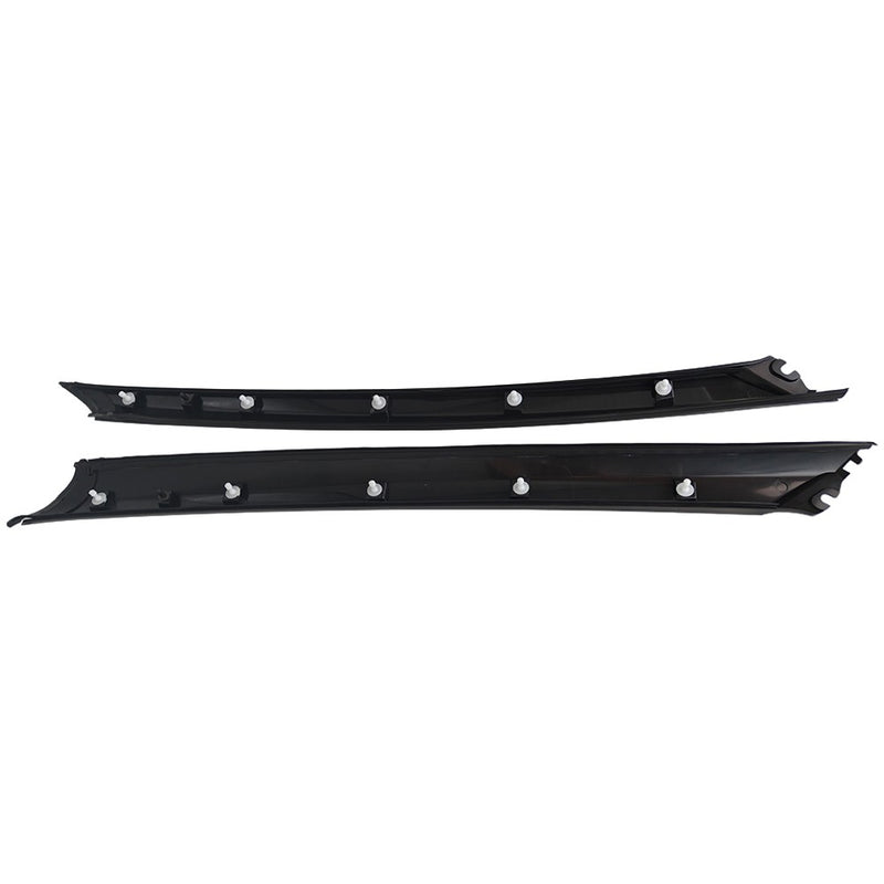 DURAFORCE 2PCS LH RH Front Windshield A Pillar Molding Trim For Nissan Maxima 2016-2020