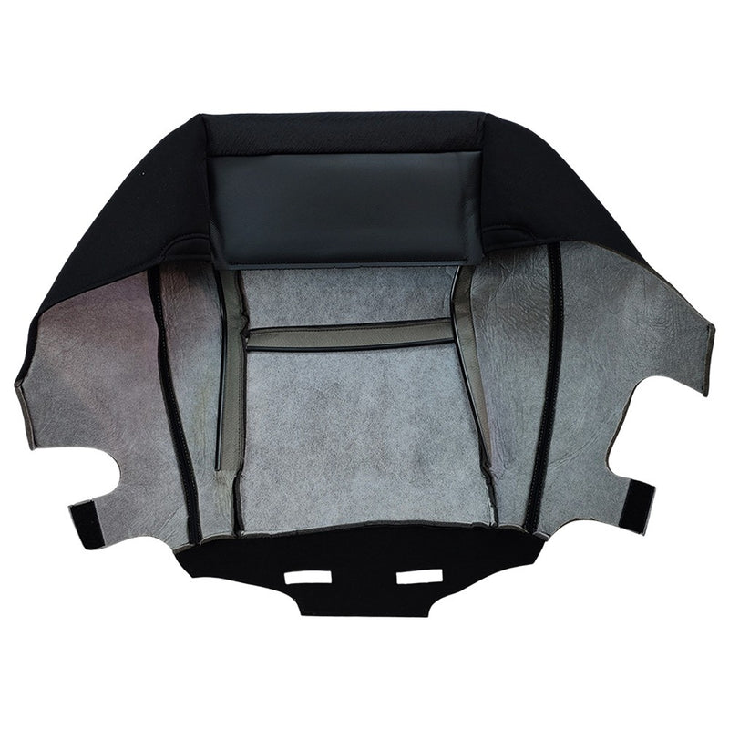 DURAFORCE Fit For 2009 2010 - 2014 Chevy Silverado Driver Bottom Cloth Seat Cover Black