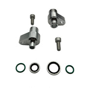 DURAFORCE LS Swap AC Compressor Adapter Fittings For Denso 10S17F & 10S20F