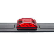 DURAFORCE Truck Trailer Tail Lights Red LED Stainless Rear Clearance ID Marker Light Bar