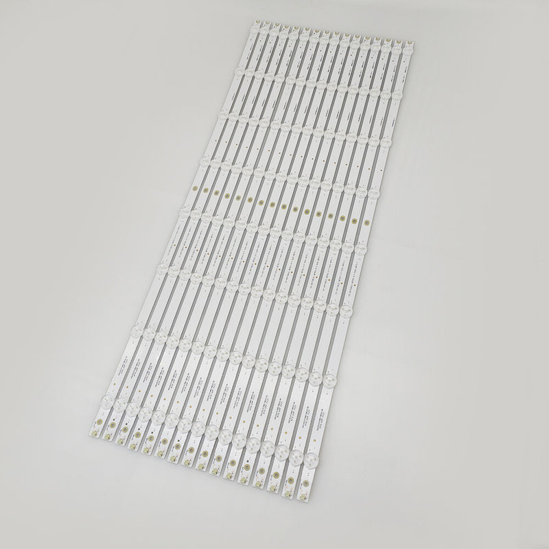 DURAFORCE 16pcs LB65018 LED Backlight Strips for Vizio D65U-D2 D65-D2 E65X-C2