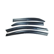 DURAFORCE For 2014-2018 2019 Toyota Corolla Smoke Window Visor Sun Rain Guards Vent Shade