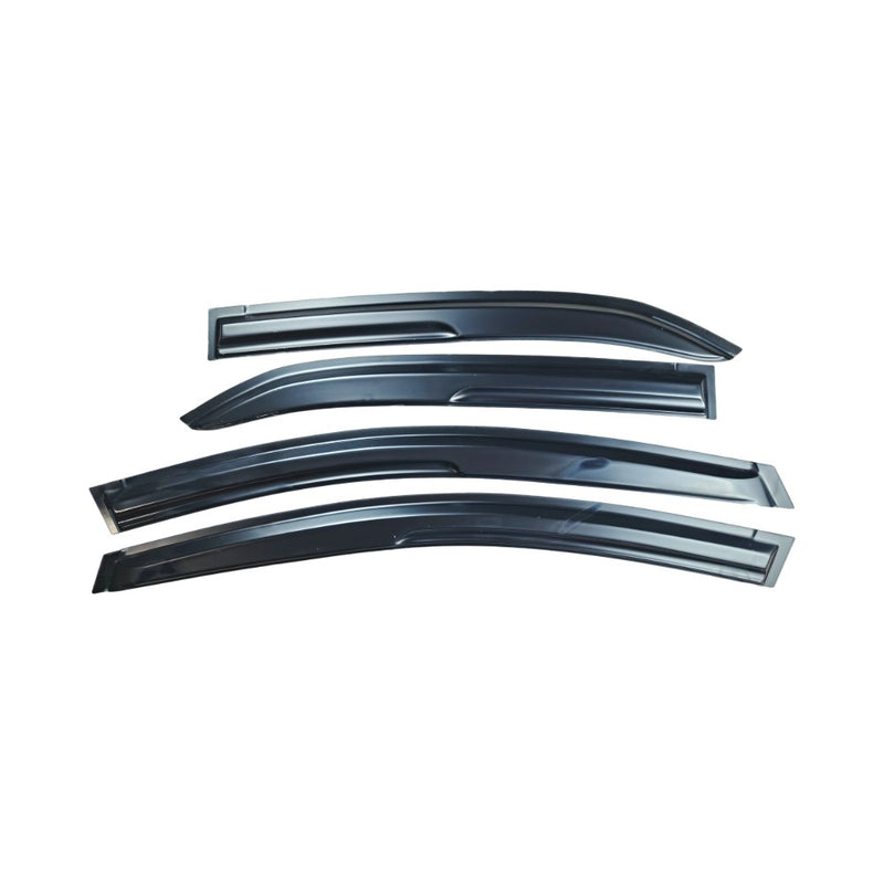 DURAFORCE For 2014-2018 2019 Toyota Corolla Smoke Window Visor Sun Rain Guards Vent Shade