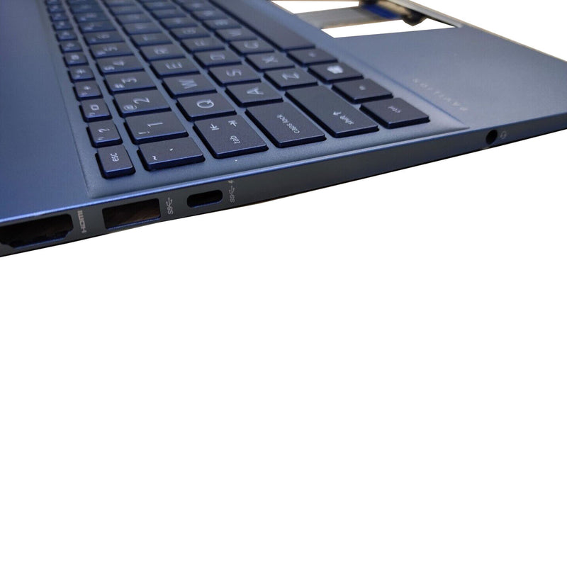 DURAFORCE New For HP 15-EG0067S 15-eh 15-EG Palmrest w/Backlit Keyboard M08912-001 Blue US