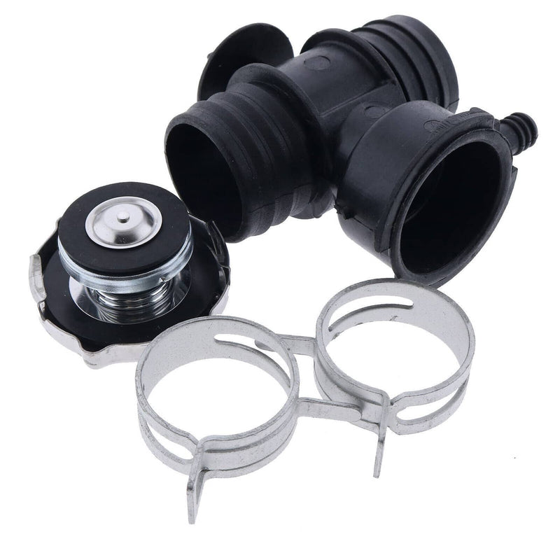 DURAFORCE Radiator Coolant Filler Neck 52028810AL 52029195AK For Dodge Durango Dakota 4.7L