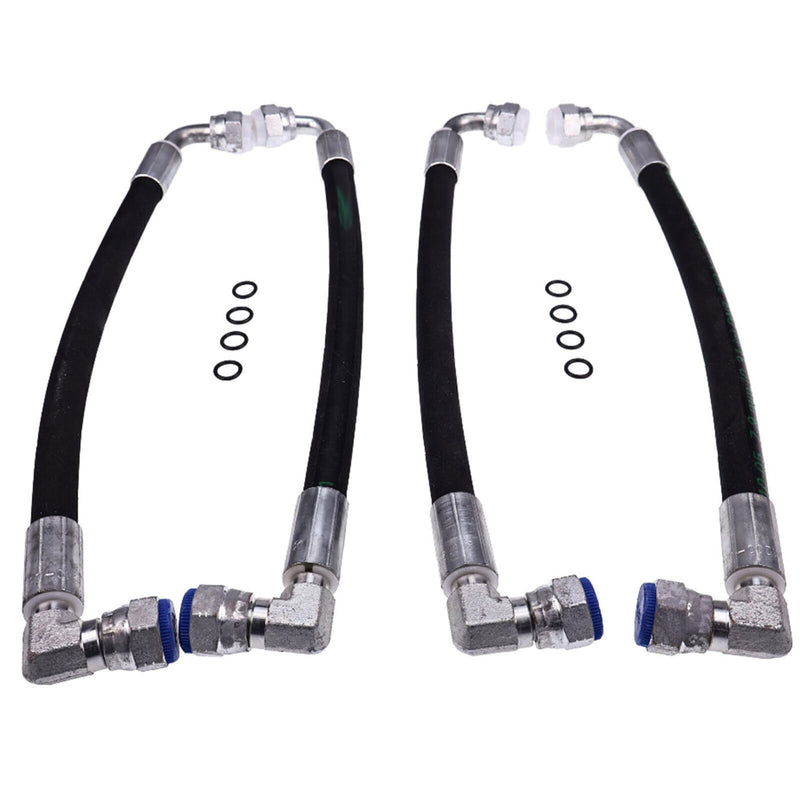 DURAFORCE 4X Hydraulic Hoses AW29374 For John Deere 400E 400X 400CX 410 419 420 430 460