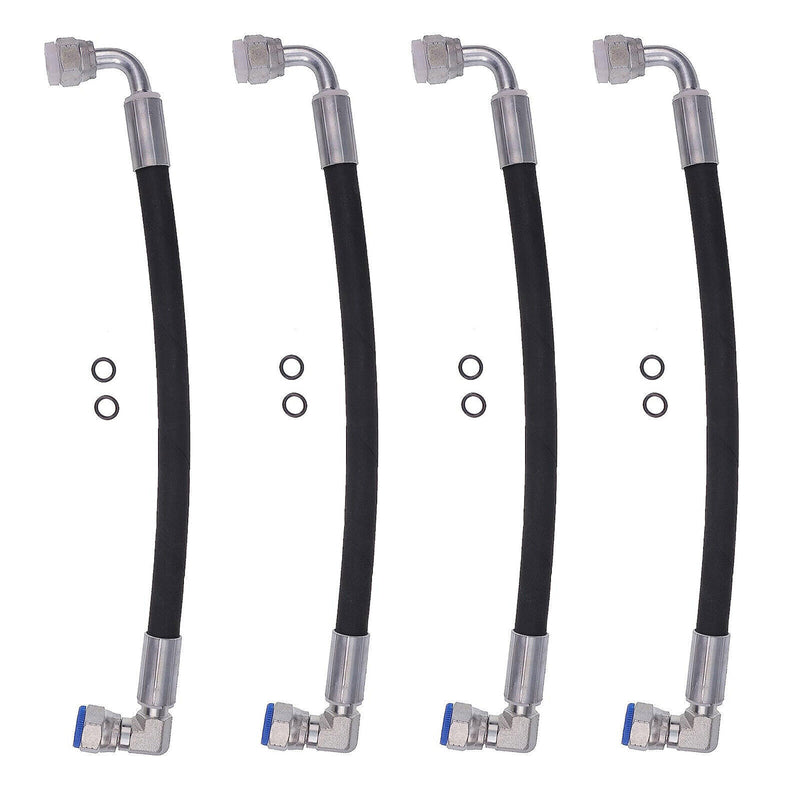 DURAFORCE 4X Hydraulic Hoses AW29374 For John Deere 400E 400X 400CX 410 419 420 430 460