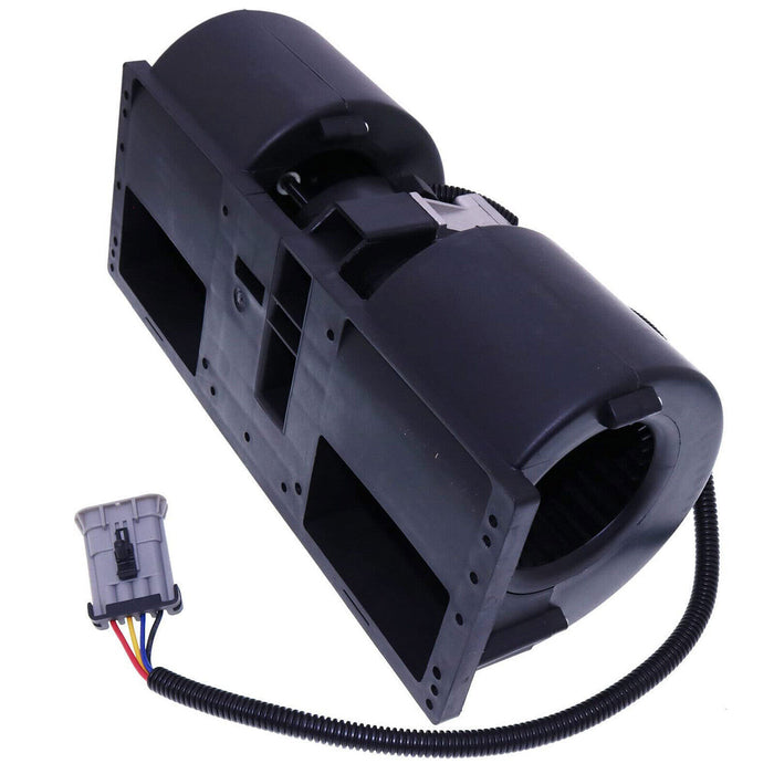 DURAFORCE Heater A/C Blower Motor Assembly For John Deere Skid Steer 318E 319E 320E 323E