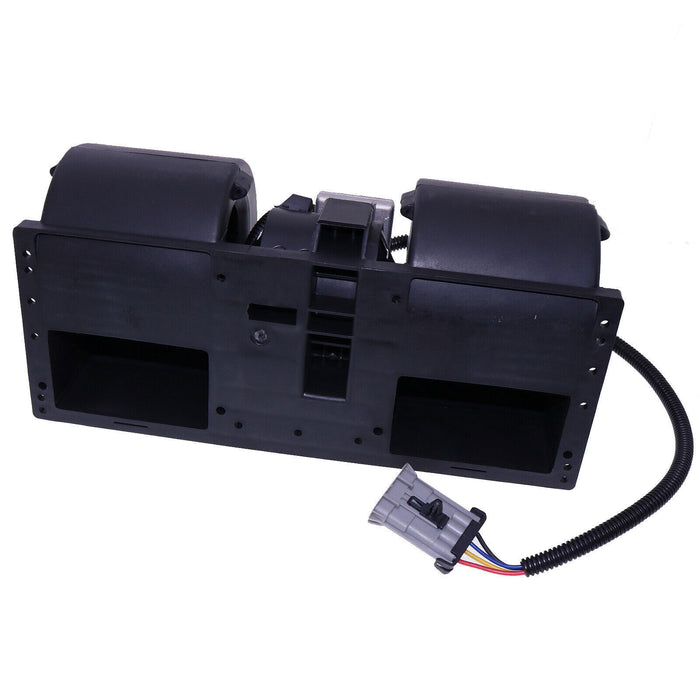DURAFORCE Heater A/C Blower Motor Assembly For John Deere Skid Steer 318E 319E 320E 323E