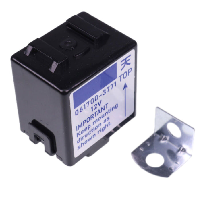 DURAFORCE 12V Time Delay Relay Solenoid 061700-3770 061700-3771 For Denso Kubota Engine