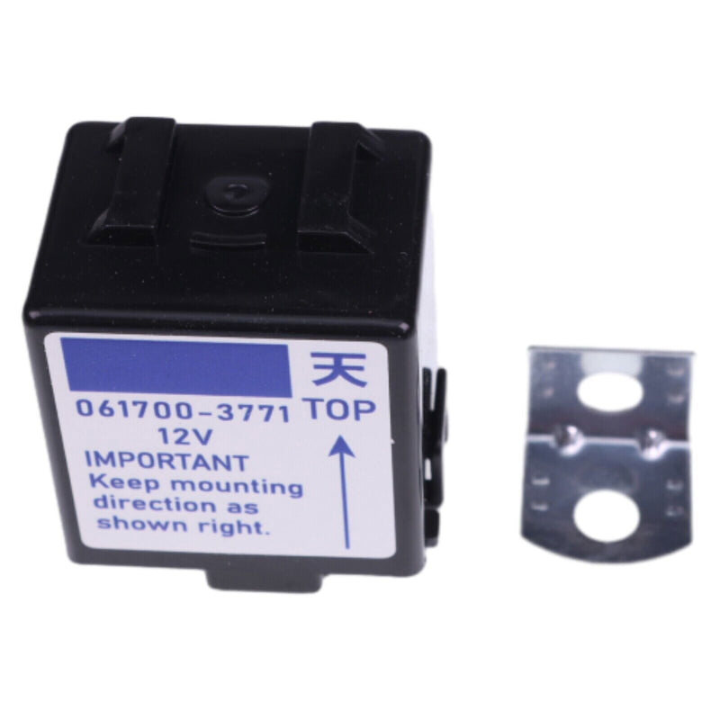 DURAFORCE 12V Time Delay Relay Solenoid 061700-3770 061700-3771 For Denso Kubota Engine