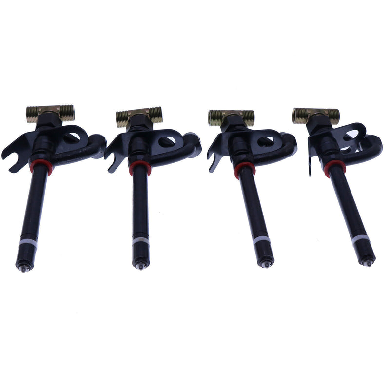 DURAFORCE 4X Fuel Injectors RE38087 For John Deere 310C 310D 315C 410C 410D 444E 444G 450G