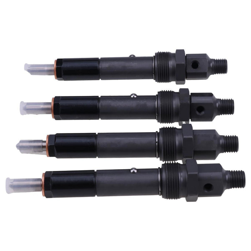 DURAFORCE 4PK Fuel Injector 170-2387 For Caterpillar 3054 3054B Engine 416D 420D 428D 430D