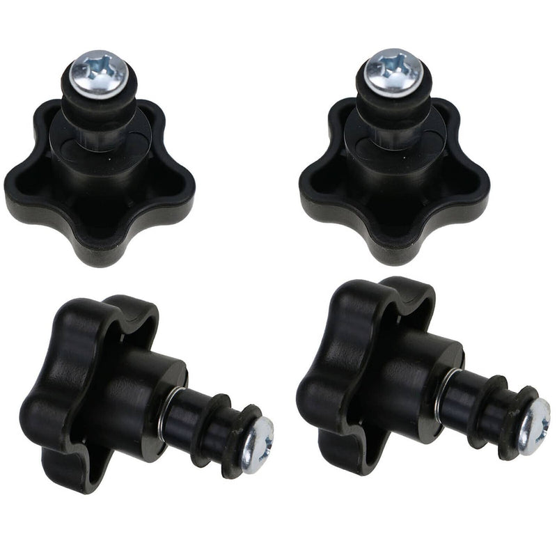 DURAFORCE For Bobcat T110 T140 T180 T190 T200 T250 T300 T320 Top Window Knob Kit 6681614