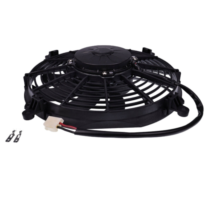 DURAFORCE 2PACK 10'' Low Profile 12V Electric Fan For SPAL 30100435 VA11-AP7/C-57A