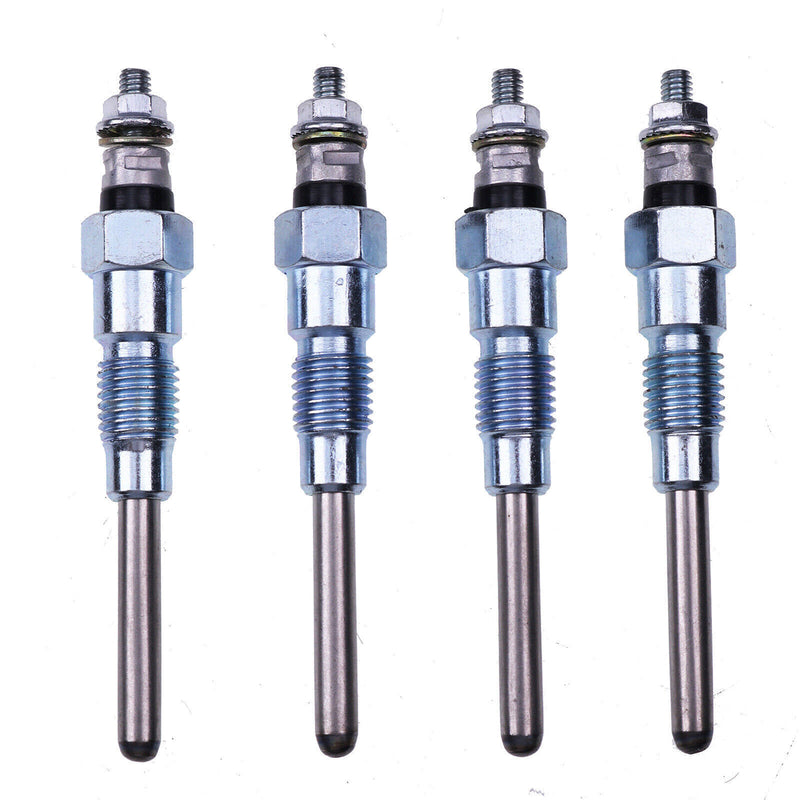 DURAFORCE 4X Glow Plugs 16415-65512 For Kubota V3300 V3600 V3800