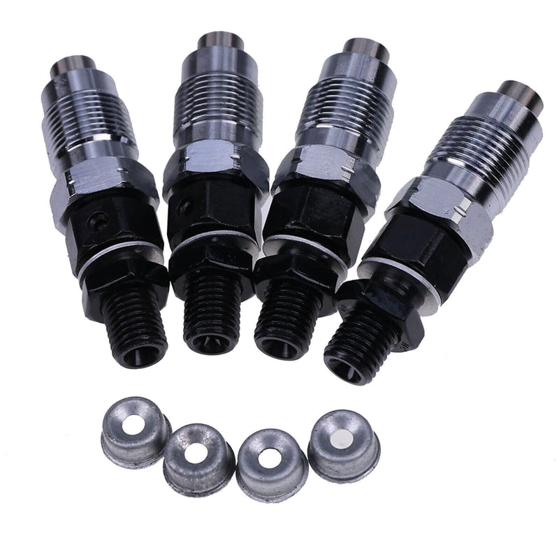DURAFORCE 4X Fuel Injectors 16454-53900 For Kubota KX121-2 KX121-3S KX161-2 KX161-3S